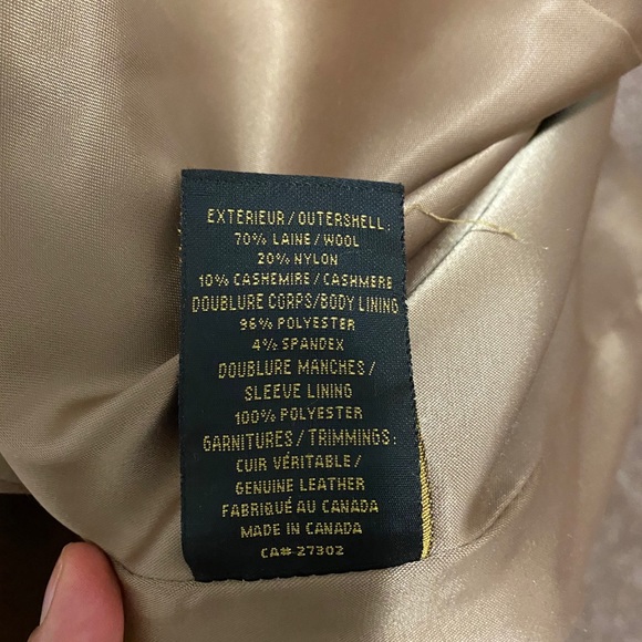 Mackage camel coat / medium / woman - Picture 11 of 12